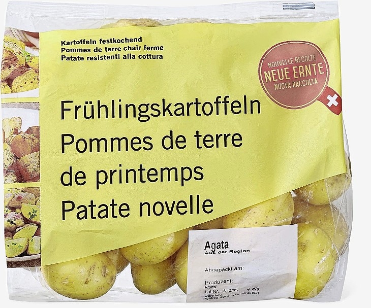 Der Schweizer Bauer Frühkartoffeln Kleine Mengen verfügbar