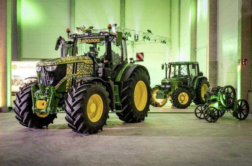 Der Schweizer Bauer: 2 Millionen John-Deere-Traktoren aus Mannheim